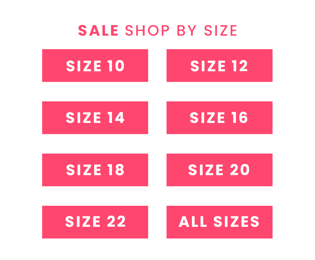 Shop by size filters