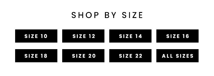 Shop by size filters