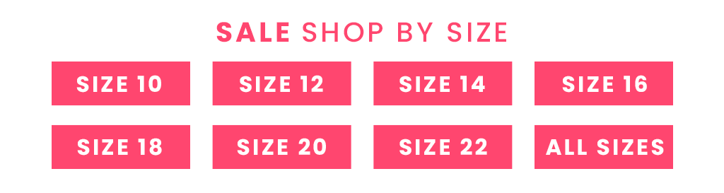 Shop by size filters