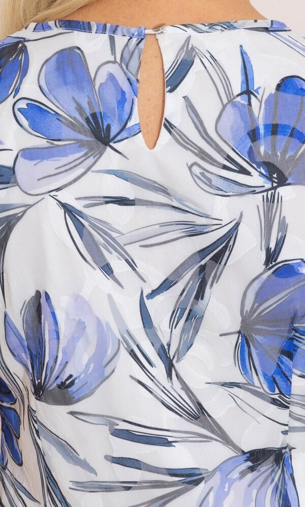 Anna Rose Floral Print Top