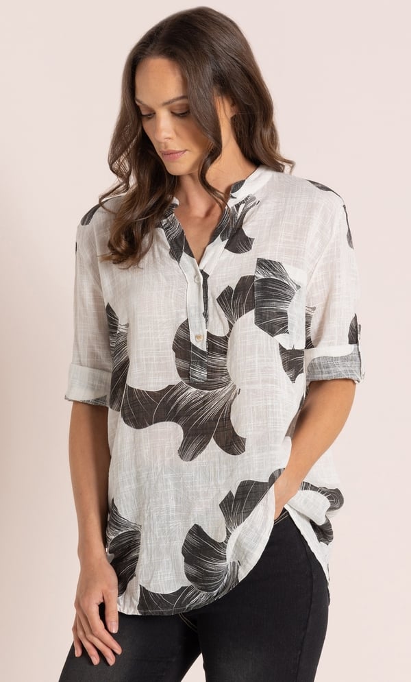 Printed Cotton Top