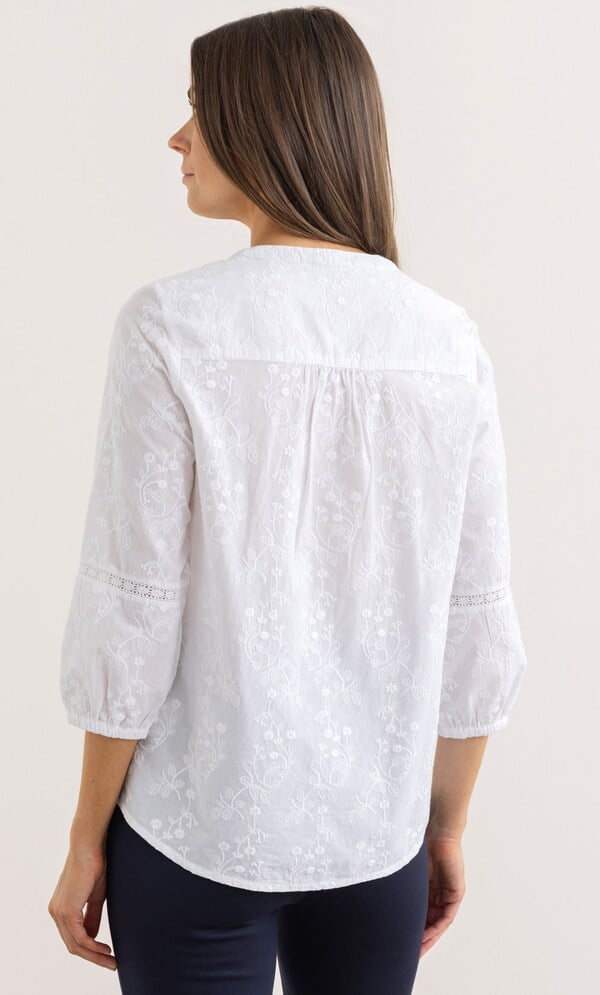 Embroidered Cotton Shirt