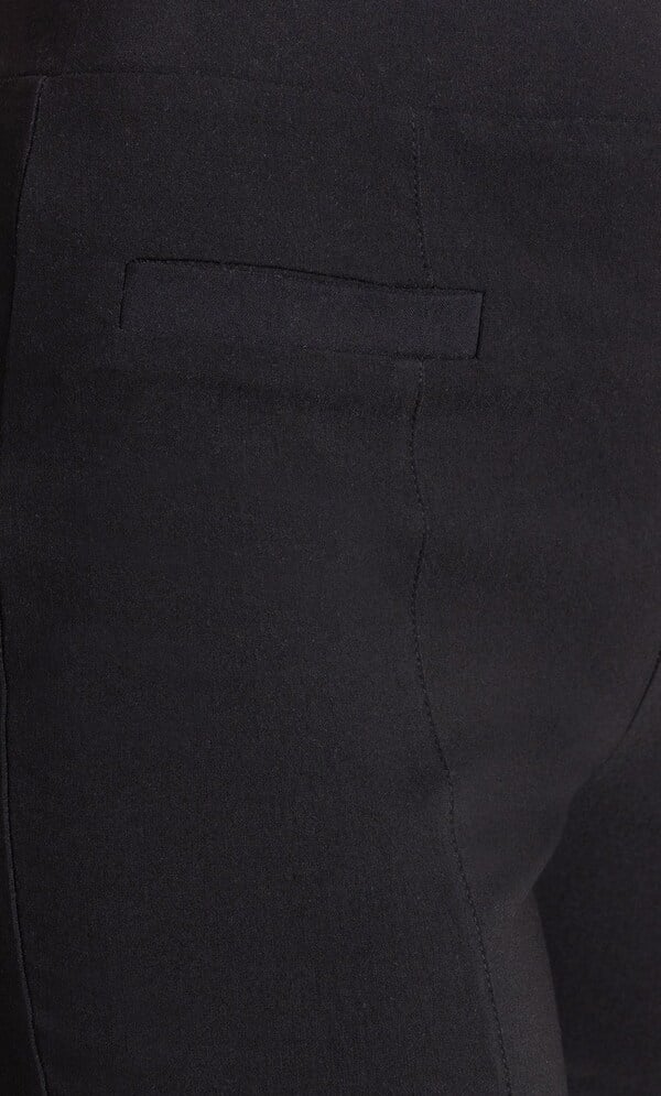 Pull On Cropped Trousers