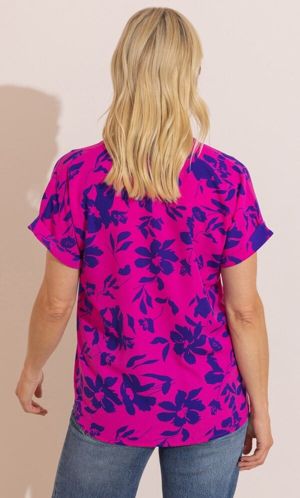 Anna Rose Floral Printed Top