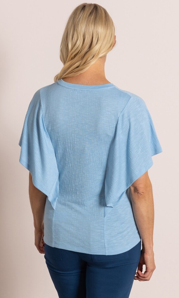 Textured Jersey Top