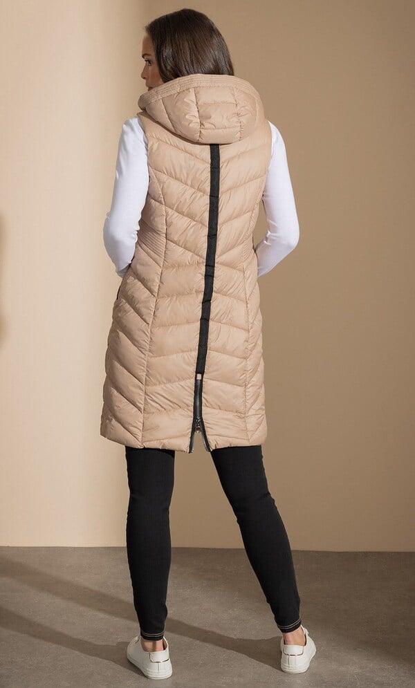Hooded Longline Gilet