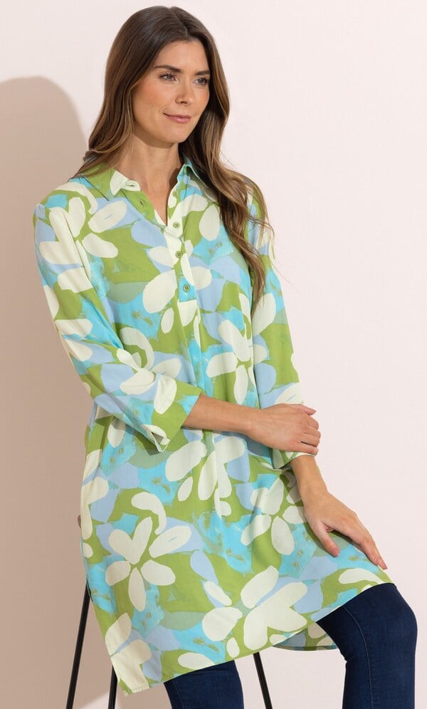 Floral Tunic Top