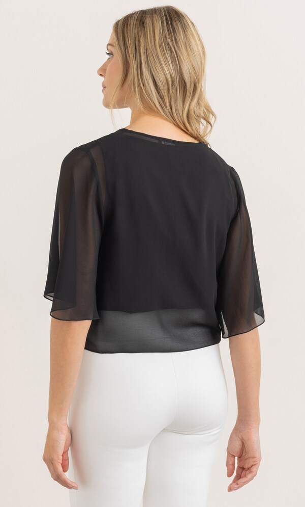 Tie-Front Cropped Cover-Up