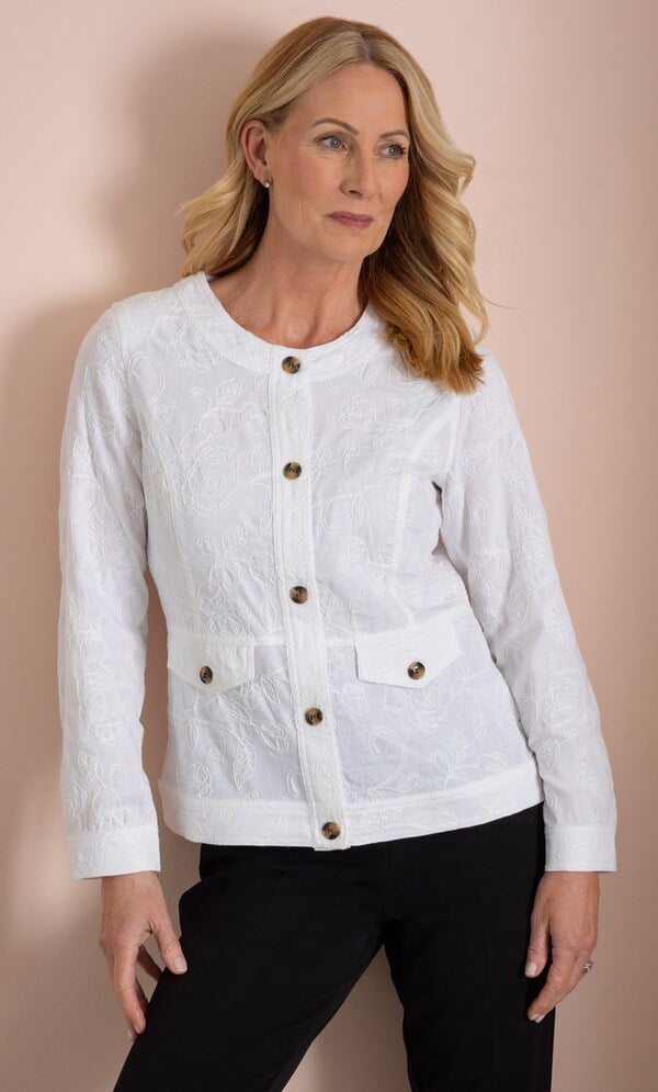 Anna Rose Embroidered Jacket