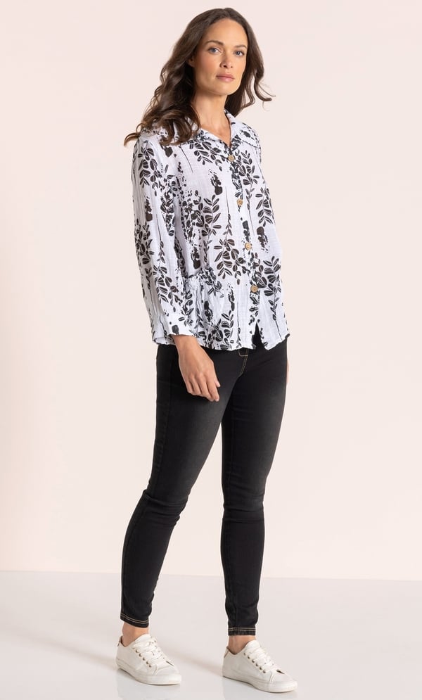 Printed Cotton Shirt