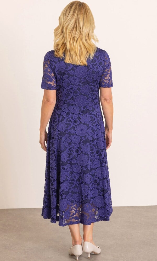 Anna Rose Stretch Lace Dress