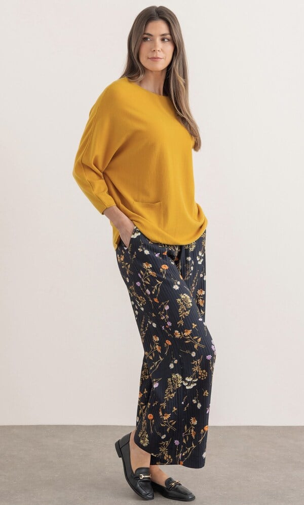 Batwing Knitted Jumper