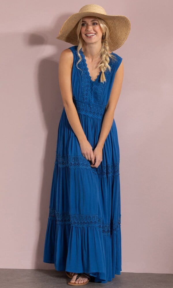 chinese dress ladies Isabella Boho Maxi Dress