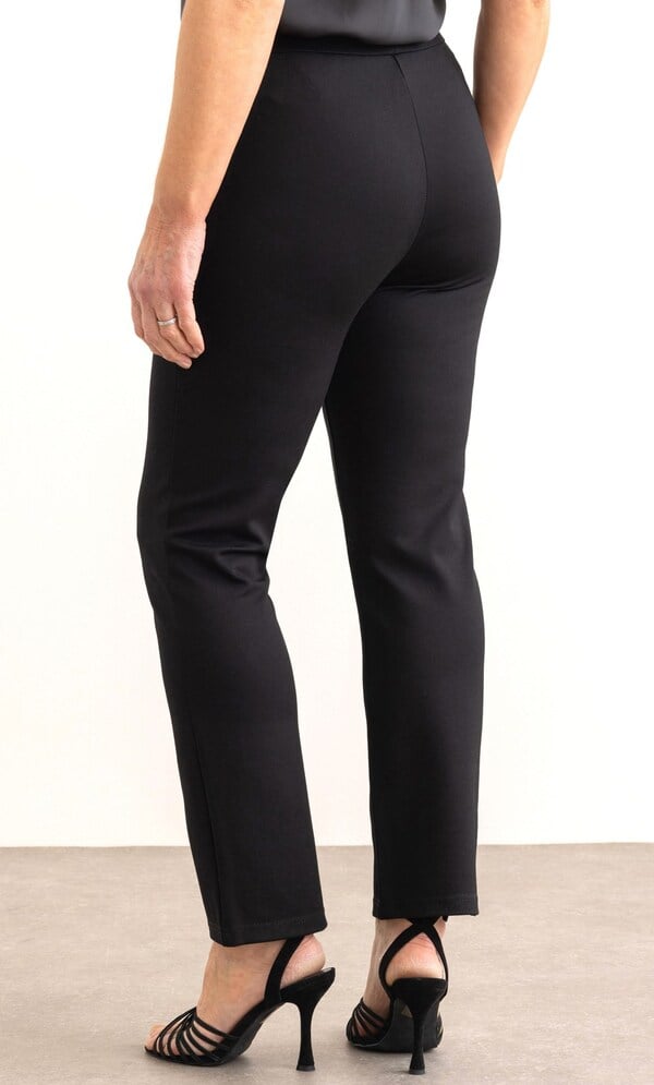 Anna Rose Slim Leg Ponte Trousers