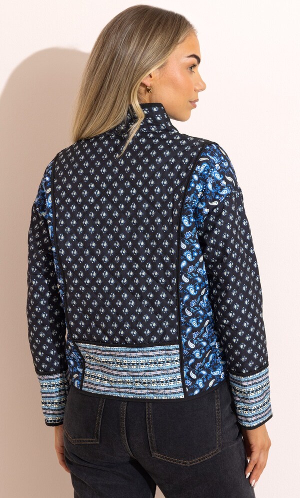 Printed Quilted Jacket