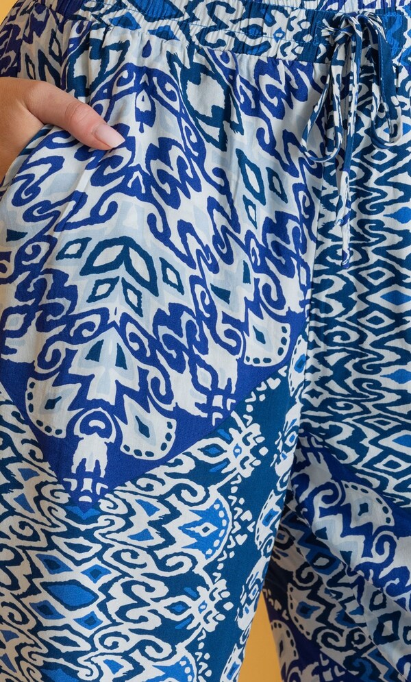 Printed Pull On Shorts