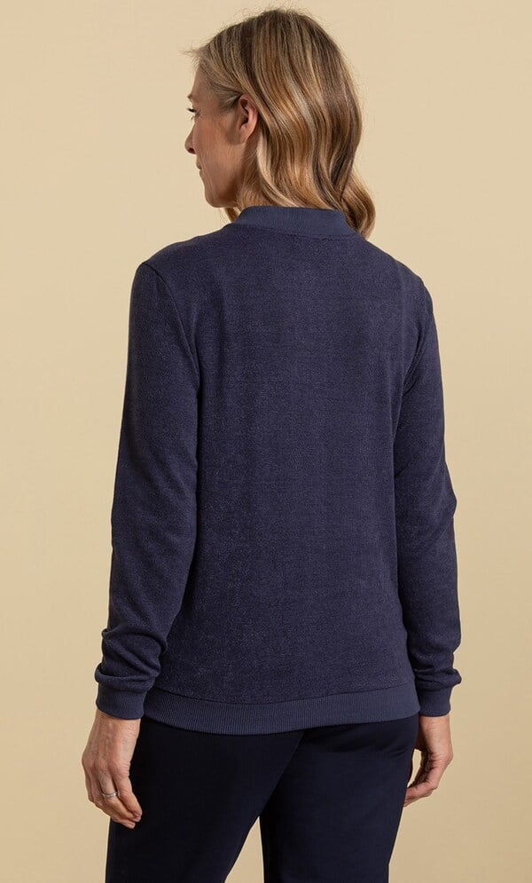 Anna Rose Broderie Anglaise And Knit Jacket