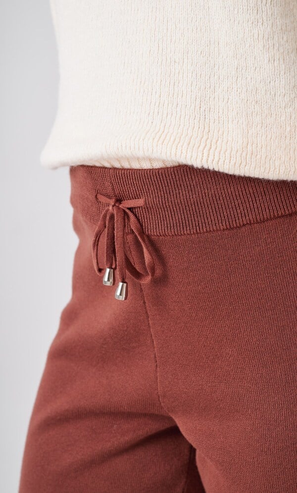 Knitted Wide Leg Trousers