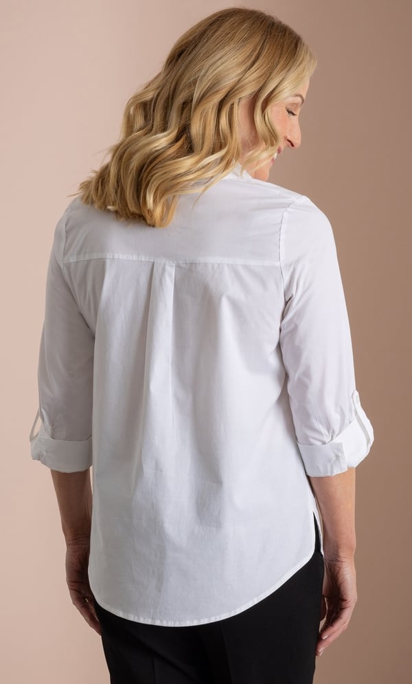 Anna Rose Embellished Print Shirt