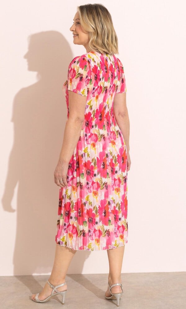 Anna Rose Floral Watercolour Dress