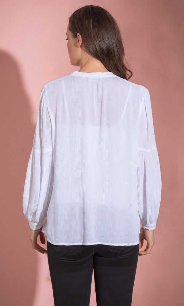 Embroidered Boho Shirt