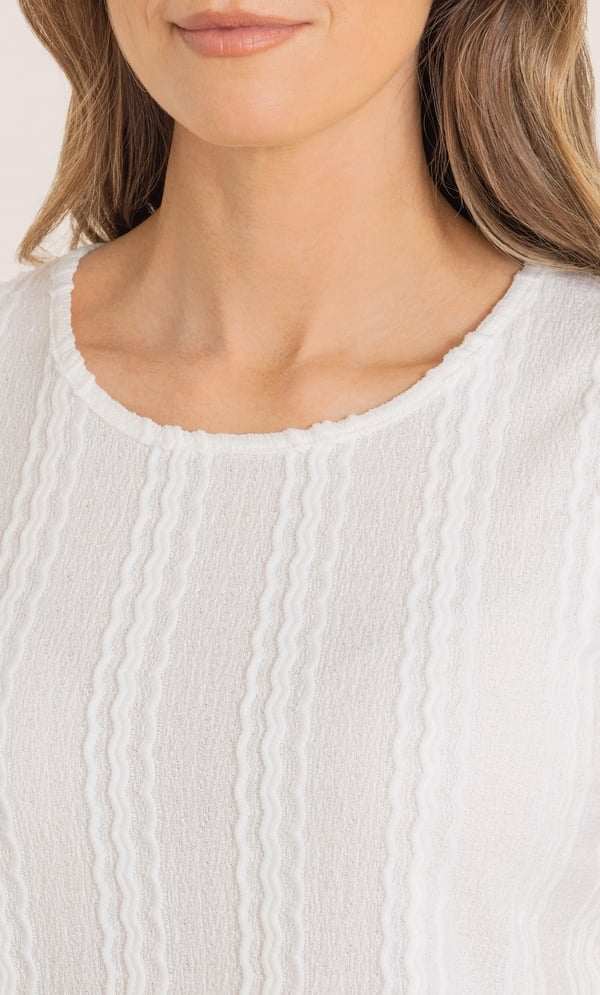 Sleeveless Textured Top
