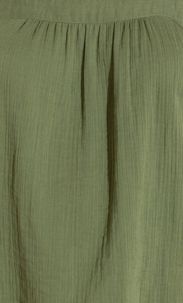 Sleeveless Cotton Top