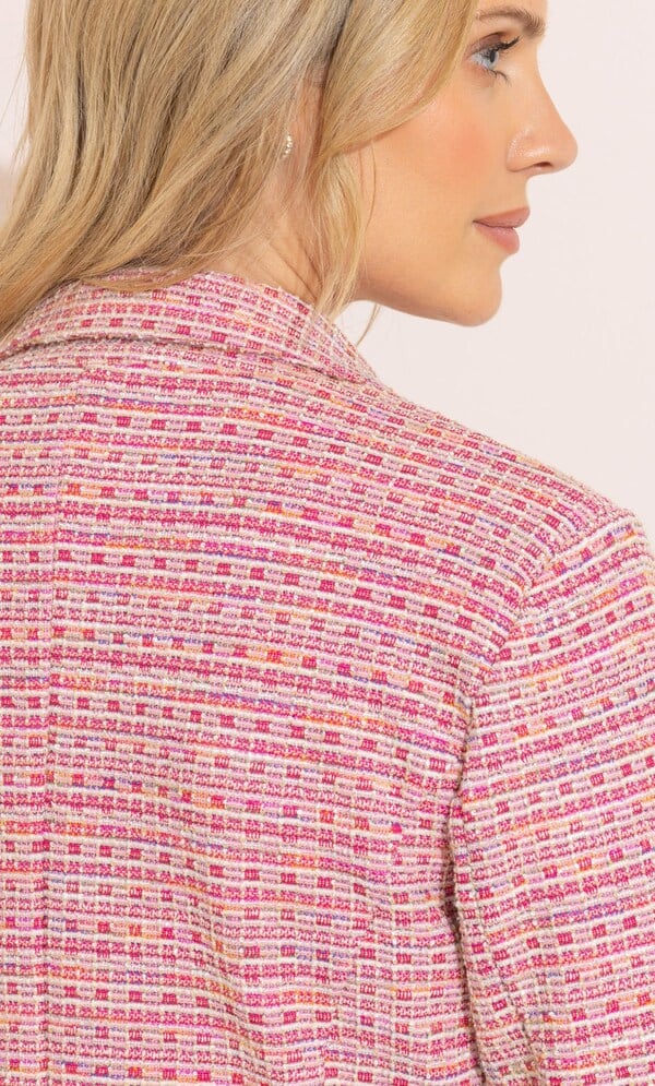 Boucle Fitted Blazer