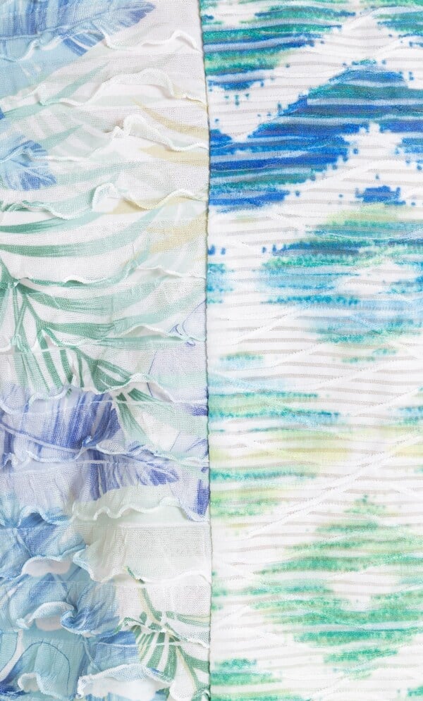 Anna Rose Textured Print Top