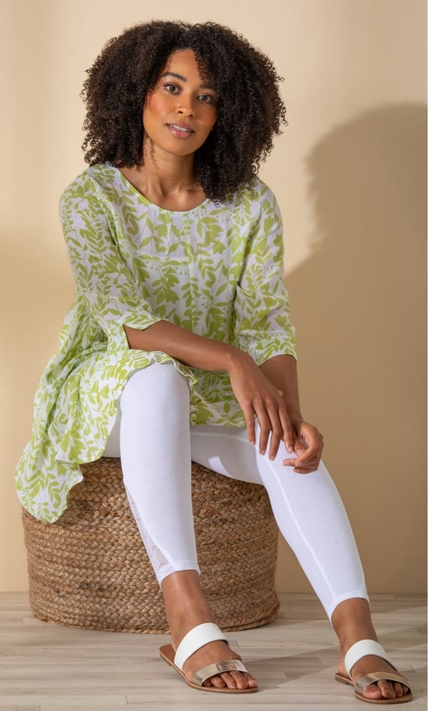 Oversized Dip Hem Tunic