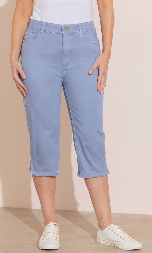 Cropped Stretch Jeans
