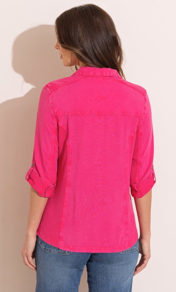 Turn Back Cuff Shirt