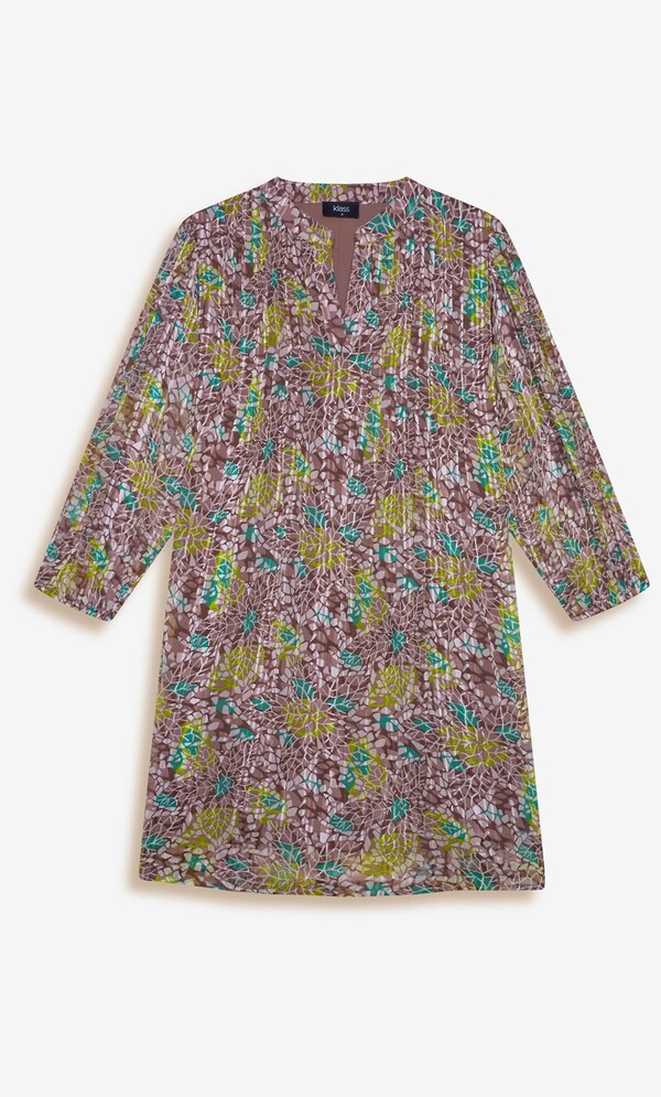 Printed Three Quarter Sleeve Tunic