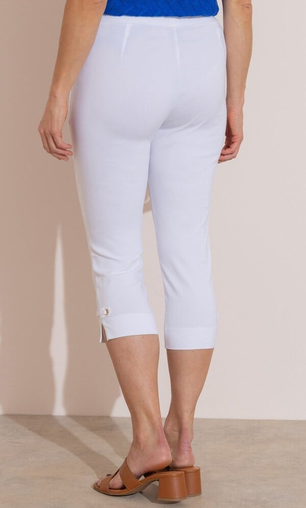 Anna Rose Elasticated Capri Pants