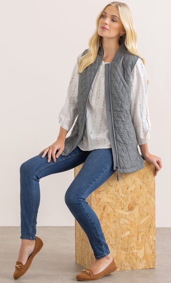 Lightweight Quilted Gilet