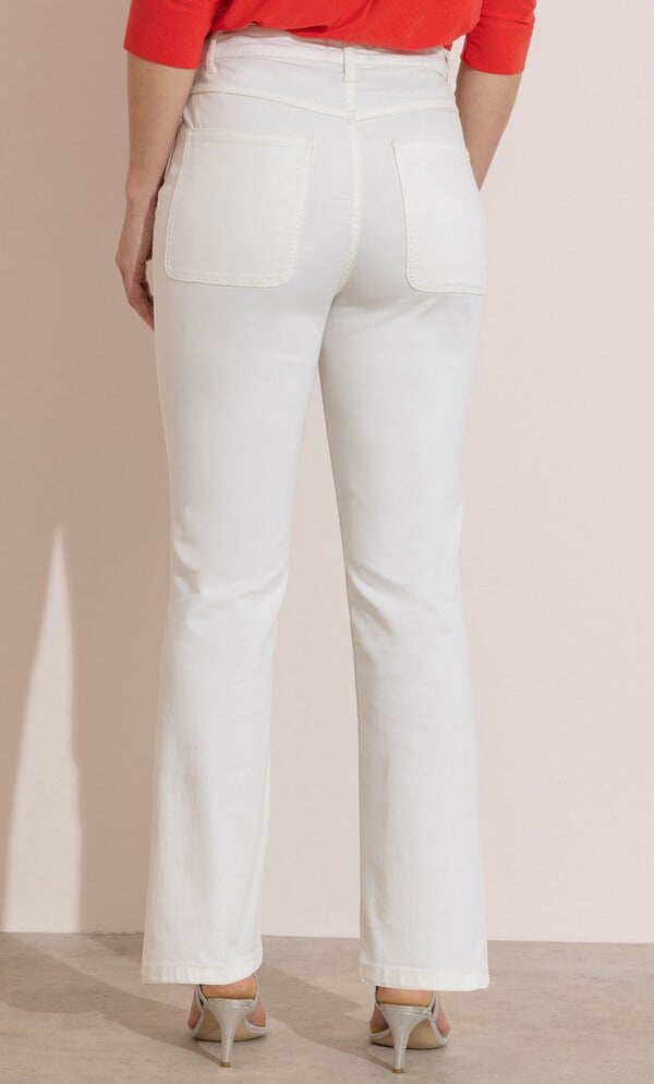 Embellished Kick Flare Jeans