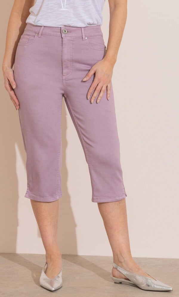 Cropped Stretch Jeans