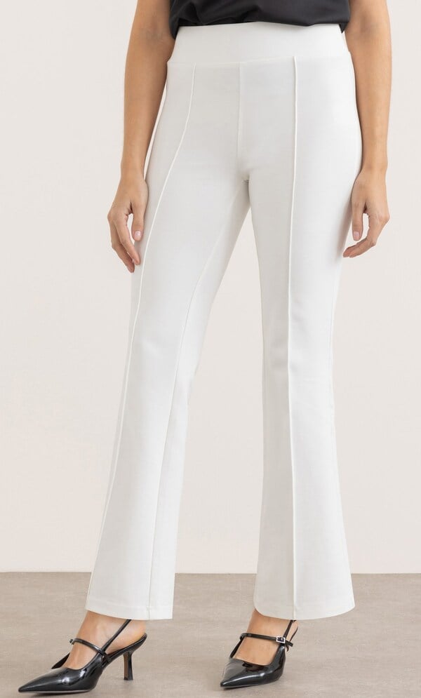 Ponte Kick Flare Pull On Trousers