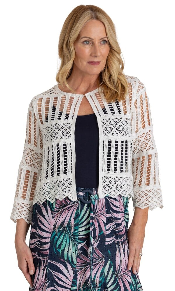Anna Rose Crochet Cardigan