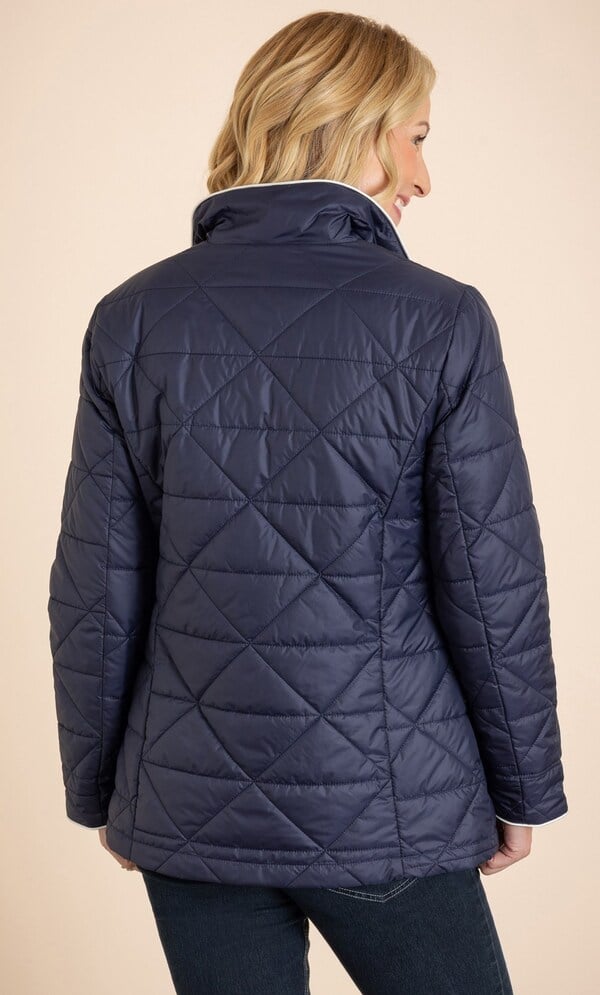 Anna Rose Scarf Trim Jacket