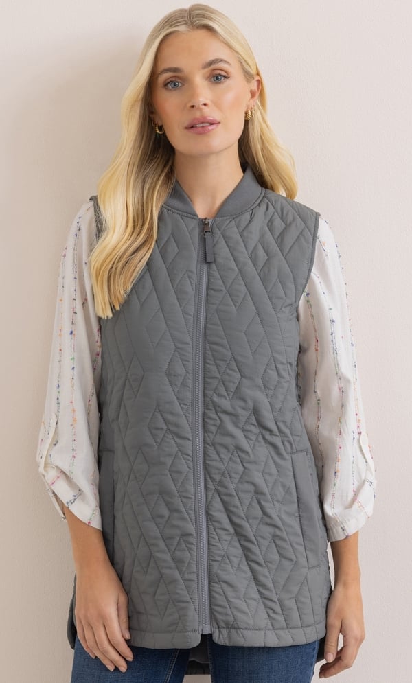 Lightweight Quilted Gilet