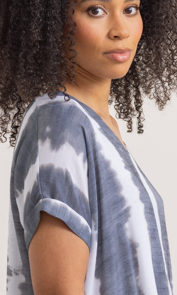 Tie Dye Layered Top