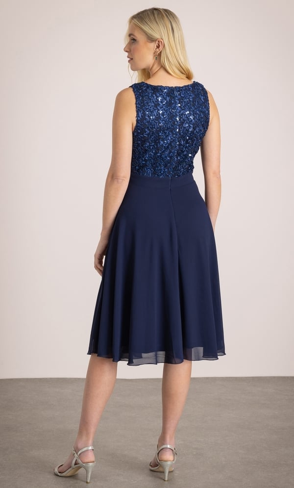 Embellished Sleeveless Dress