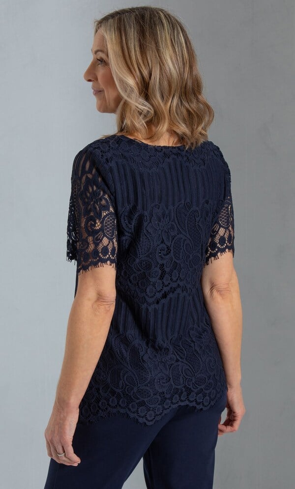 Anna Rose Crochet Lace Top