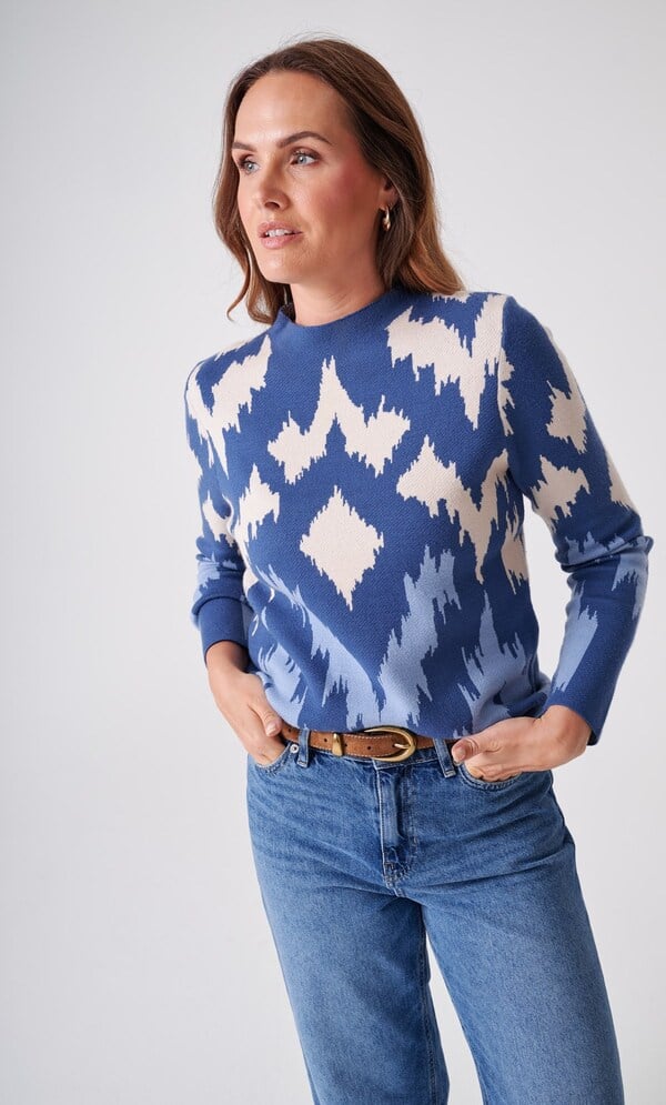 Anna Rose Patterned Jumper