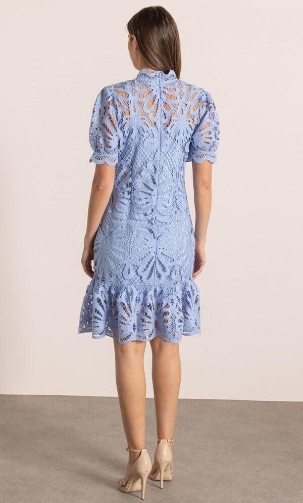 High Neck Lace Dress