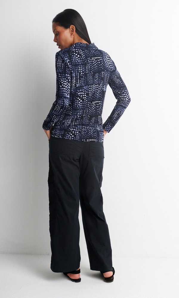 Anna Rose Spot Printed Blouse