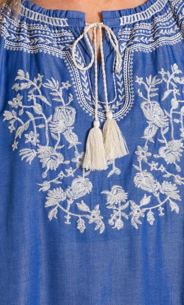 Anna Rose Embroidered Top