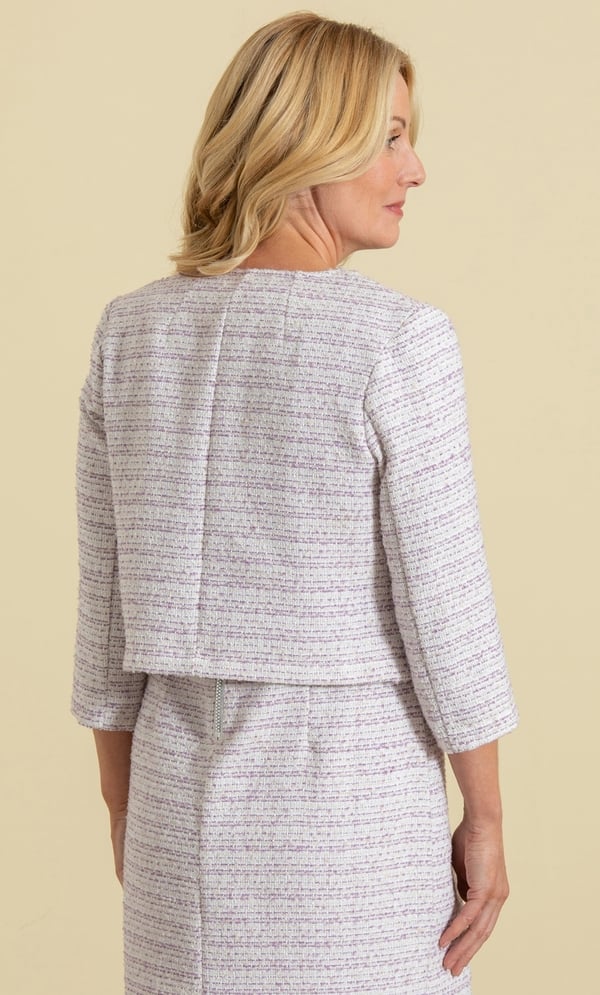 Anna Rose Shimmer Boucle Jacket