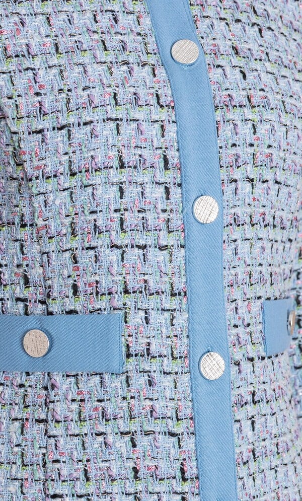 Anna Rose Shimmer Boucle Jacket